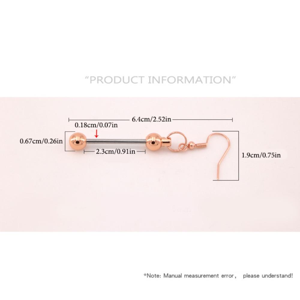 Длинные серьги-пусеты с бусинами, эстетичные серьги-подвески, модные серьги-конструкторы DIY, для вечеринки