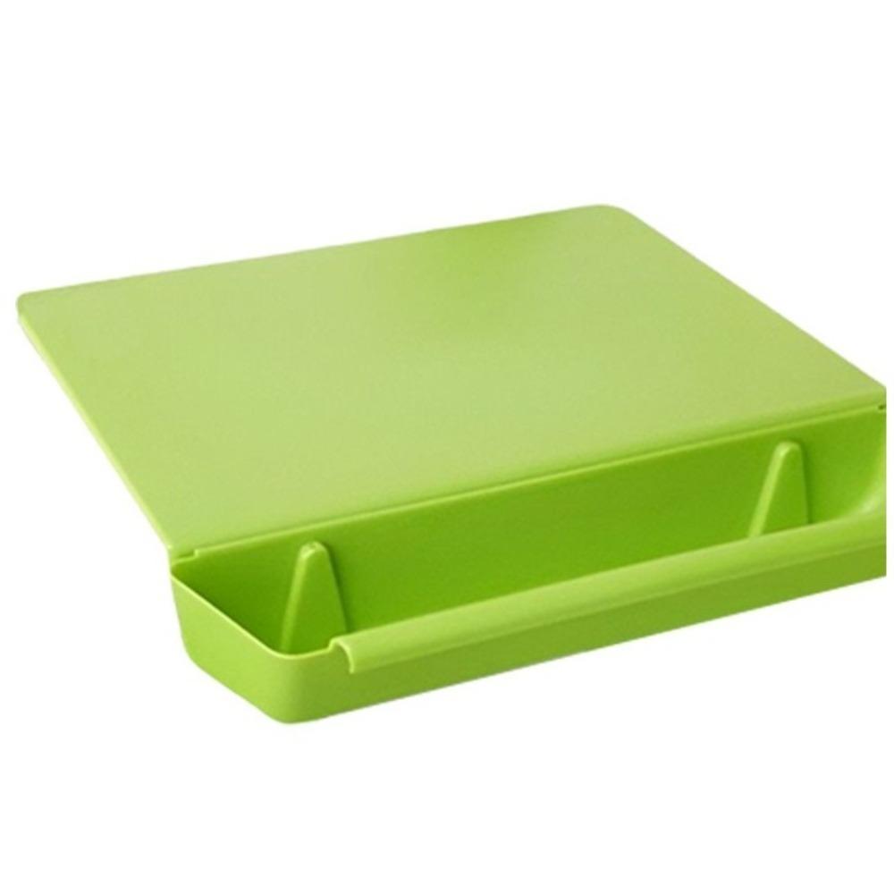 2-in-1 Vegetable Cutting Board Thicken Plastic Food Container Food Preparation