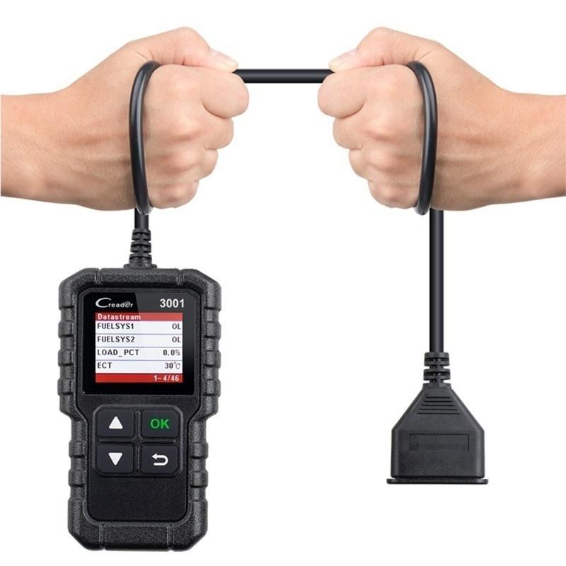 Launch CR3001 Upgrade Version YA-101 OBD2 Auto Car Diagnostic Scanner Tool Car Automotive Erase/Reset Fault Codes Diagnostic Scanner