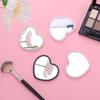 Handheld Heart-shaped Mirror Single-sided Beauty Make-up Mirror Portable Handheld Mirror Girls