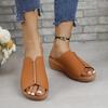 Fashion Female Shoes On Sale 2024 Hot Sale Basic Women's Slippers Summer Casual Slippers Women Wedges Light Soft Bottom Shoes Ladies