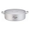 Endo Shoji Commercial Saucepan, 45cm, Anodized Aluminum Alloy, Made In Japan, ASTM 209