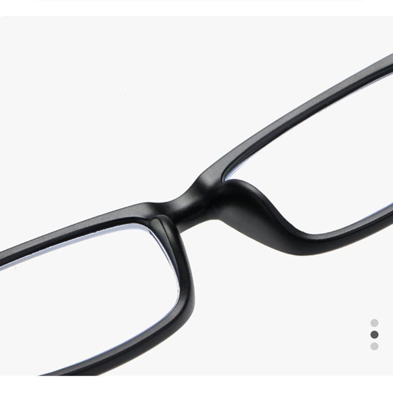 Горячие продажи унисекс очки пресбиопические очки анти-синий светоотражающие очки спортивная личность цвет двухцветная оправа