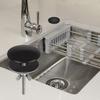 Faucet Decorative Covers Drainage Seal Stainless Steel Metal Sink Hole Cover Faucet Hole Cover Sink Plug Tap Hole Plug