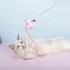 Cat teasing stick plush combination cat toy acrylic fairy cat teasing pole durable and bite resistant long pole cat toy