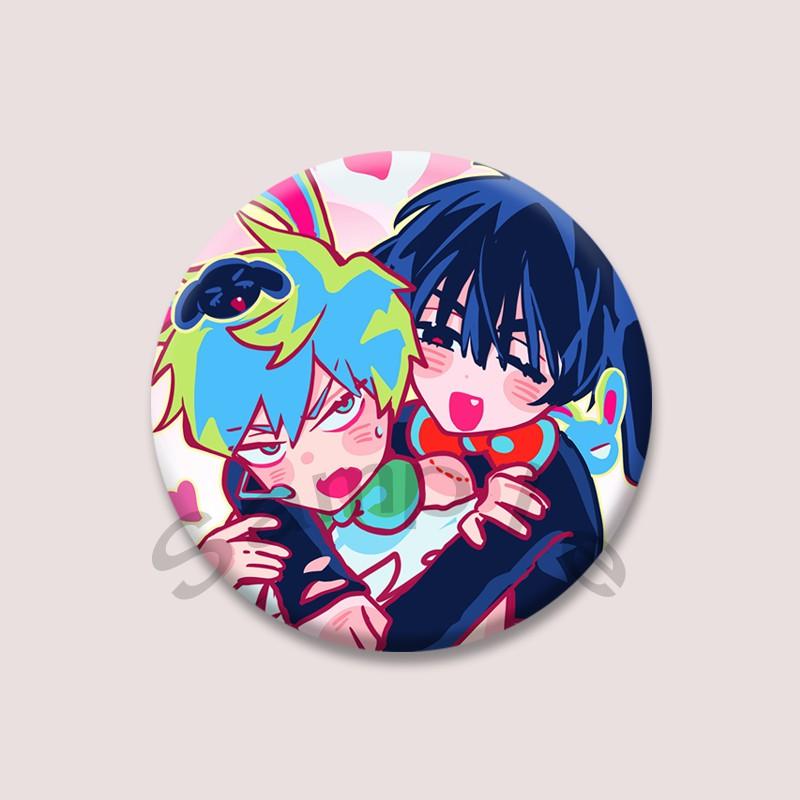 Anime Character Till Ivan Hyuna Sua Mizi Button Pins Cartoon Alien Stage Brooches Badge Backpack Shirt Accessories Jewelry Gifts