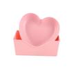 10Pcs Heart Shaped Outline Fruit Tray Resin Display Tray Reusable Decor Tray  Wedding Table Decor