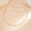 SHIXIN New Sexy Adjustable Metal Belly Chain Women Bohemian Bikini Geometric Irregular Waist Chain Summer Beach Body Jewelry Y2K
