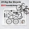 Сделай сам Сборка Модель Велосипеда Игрушки 1:Коллекция мини-велосипедов 10 Scale 28 Big Bar