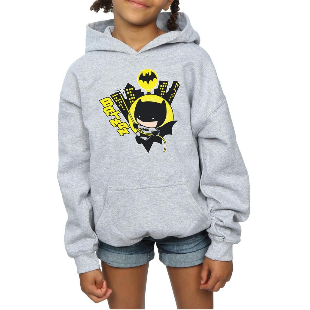 DC Comics Girls Chibi Batman Swinging Hoodie