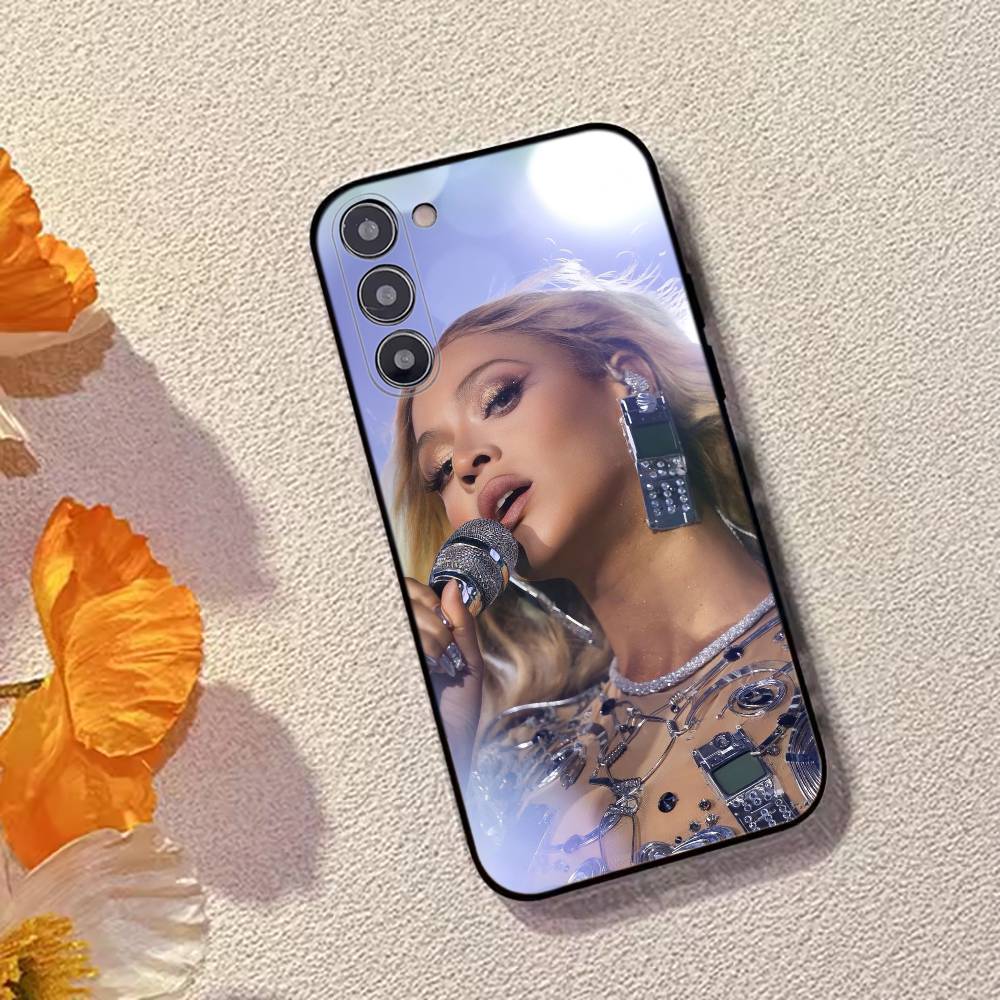 Singer B-Beyonce Phone Case For Samsung Galaxy A73,A72,A71,A70,A53,A52,A51,Soft Silicone Black Cover