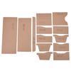 13Pcs YJC-17 Wallet Template Acrylic Leather Pattern Acrylic  Purse Making
