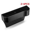 2~5PCS Car Storage Box Organizer Universal Car Seat Organizer Card Phone Holder Pocket Seat Gap Slit Pocket Catcher Organizer