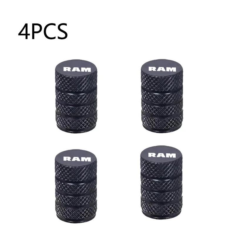Car Styling Car Wheel Tire Valve Caps Tyre Stem Covers Airdust Waterproof For Dodge Ram 1500 2500 3500 AccessoriesWW8