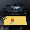 Bart Simpson The Simpsons Mouse Pad, Large Gaming Desk Mat, Non-slip XXL Mousepad for Laptop & Tablet, Mini PC Playmat with Stitched Edges