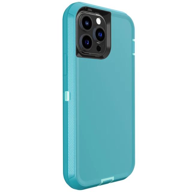 Гибридный сверхпрочный защитный чехол для iPhone 16 Pro Max 15 14 13 12 11 XR XS 7 8 Plus 3IN1 Otter Case Box Жесткий военный противоударный чехол с полной защитой