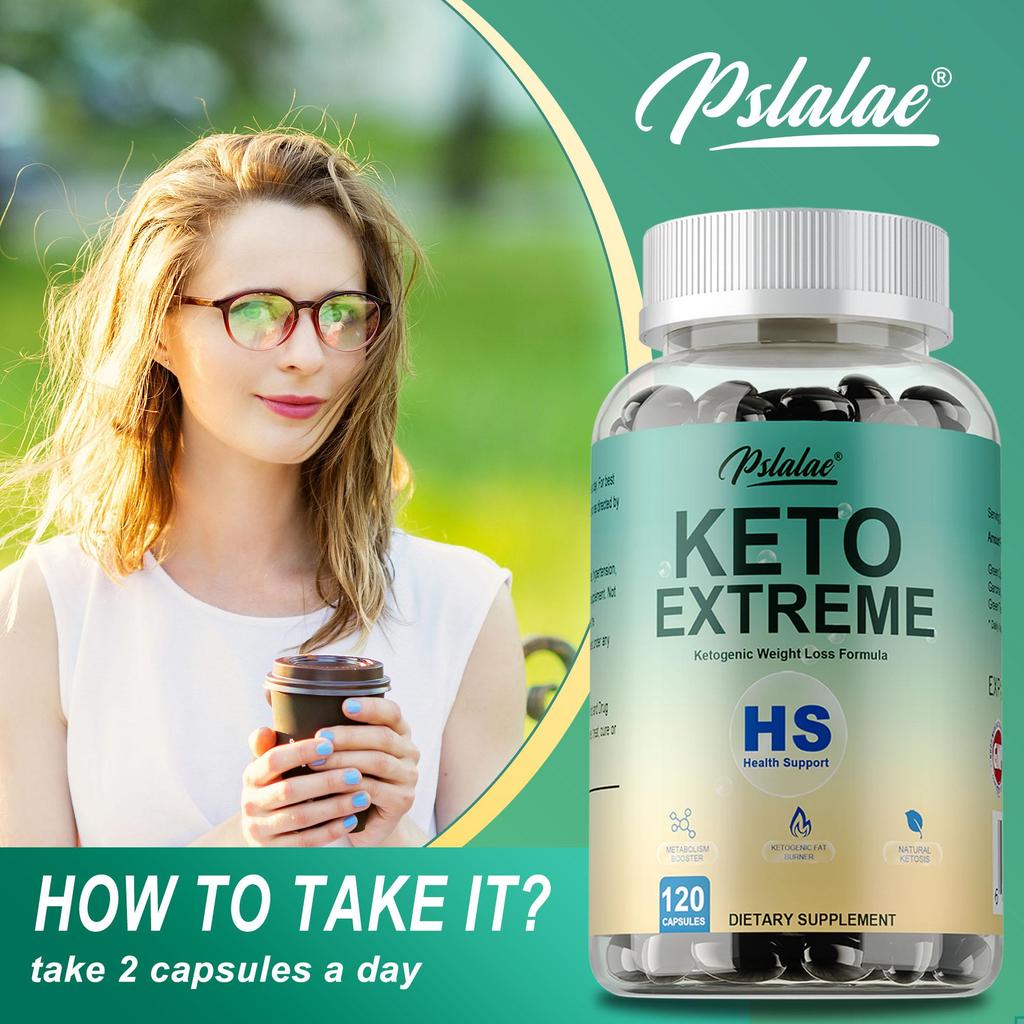 Complex ketogenic extract capsules, containing green tea extract and Garcinia Cambogia extract, suitable for both men and women.