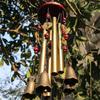 Large Wind Chime Tubes Bells Metal Church Bell Hanging Ornament Outdoor Garden Home Decoration Wind Chimes