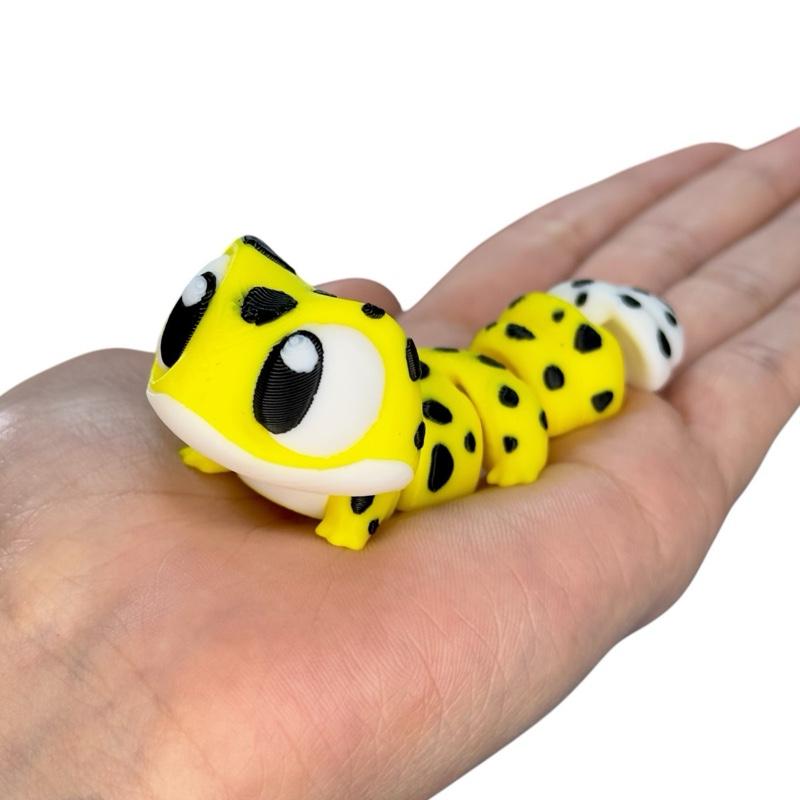Mini Baby Animals - Cute 3D Printed Articulated Toy Figures - Collectible Figurines Decor