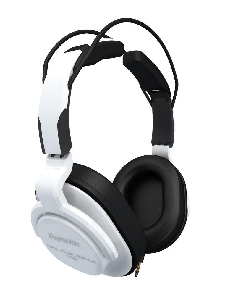 Закрытые студийные мониторные наушники Superlux HD661 БЕЛЫЕ
