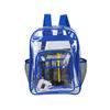 Waterproof PVC Transparent Backpack Multifunctional Minimalist Large Capacity School Bag for Primary and Middle School Students