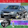 With Quiet Cooling Fan Aluminum Alloy for Safe Night Travel LED HEADLIGHT For VW Jetta MK3 2005 2006 2007 2008 2009 2010 2011