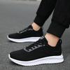 New Men's Fly-woven Sports Shoes Fashion Trend Simple Solid Color Light Mouth Casual Shoes Trend Comfortable Running Men's Shoes