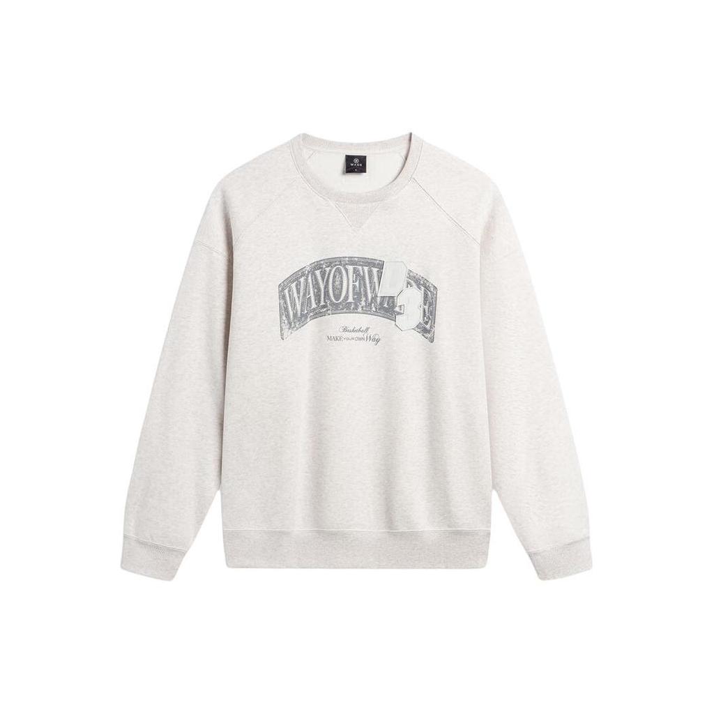 Толстовка Li Ning мужская Heather Gray Tile Gray AWDU003-6