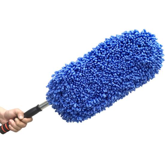 Microfiber Car Wash Brush Mop Kit with Long Handle Soft Bristle Brush Car Cleaning Supplies Duster Washing Tools Accessories