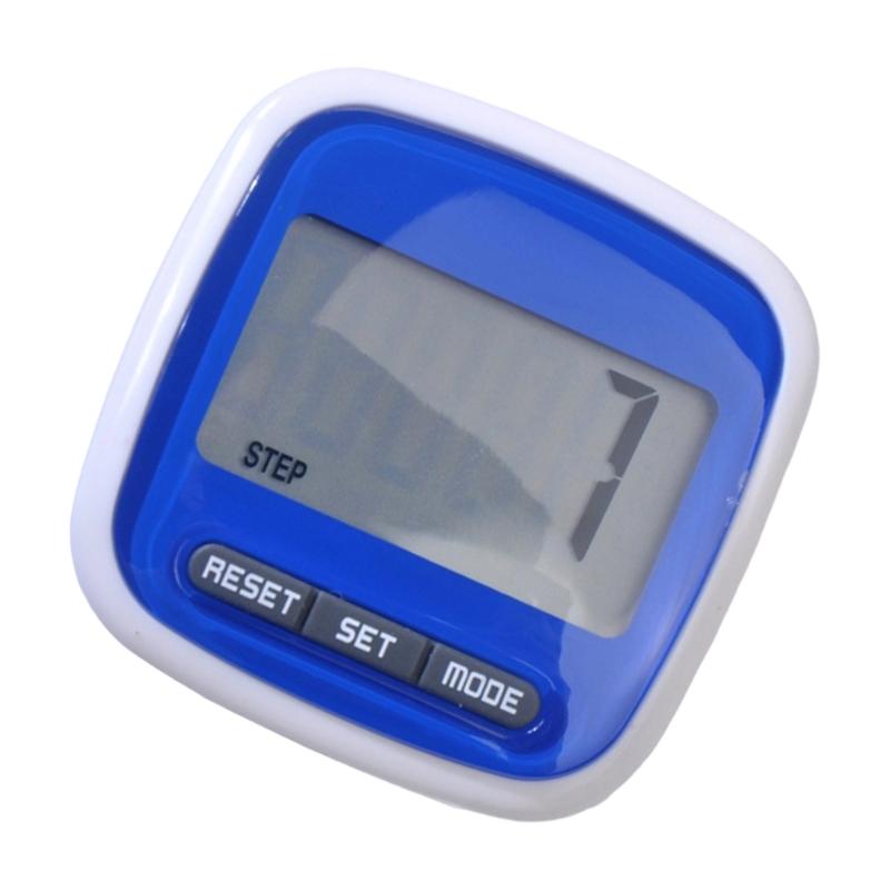 Front Screen Digital Pedometer for Walking Running Daily Activity with Distance and Calorie Readout and Movement View