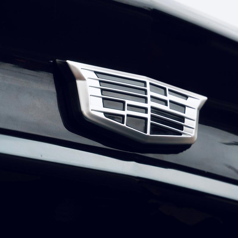 Светодиодный белый значок-эмблема для Cadillac CT4 CT5 CT6 XT4 XT5 XT6 XTS ATSL Автомобильная сменная эмблема Аксессуары для заднего багажника автомобиля