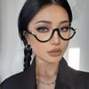 Новые женские солнцезащитные очки «кошачий глаз» с полуободковой оправой, женские классические винтажные солнцезащитные очки, летние очки для путешествий на открытом воздухе, защита от УФ-излучения Uv400