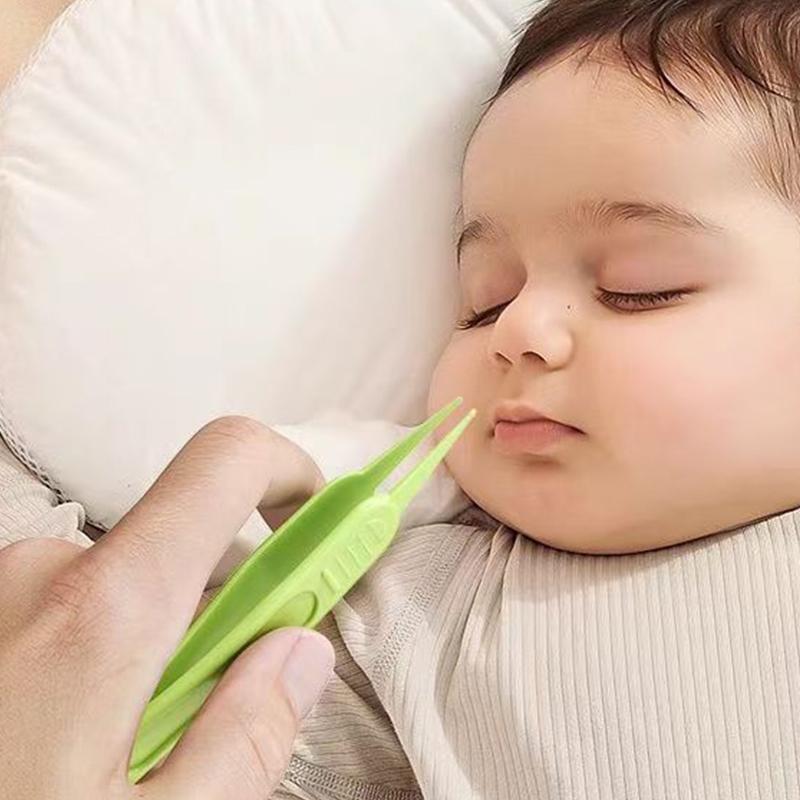 4 шт. Новорожденные детские ножницы для ногтей Инструмент для ухода за детскими ногтями Безопасный для детей Портативные кусачки Триммер Пинцет С коробкой Детский маникюрный набор