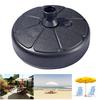 Durable Fillable Umbrella Base Designed To Be Used with a Patio Table Round Umbrella Base Stand