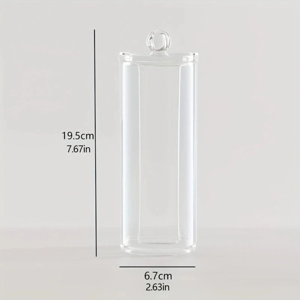 Acrylic Cosmetics Storage Box Transparent Jewelry Storage Organizer Box  Living Room