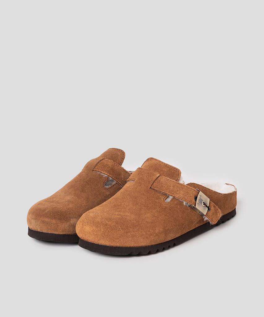 Scholl (женщины) Кирпичный пробковый сабо на меху (Hh49K2C38C)
