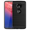 Противоударный силиконовый чехол для Moto Z4 Play Armor Soft Phone Cover для moto z2 MOTO Z2 Force Carbon Fiber Case