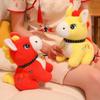 Chinese Style Zodiac Horse Doll Cute Plush Horse Toys Cartoon 2026 New Year Mascot  Bedside Decor