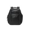Мужской кожаный деловой рюкзак TUMI Alpha4 для ноутбука