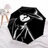 1pc Mystery Figure Automatic Folding Umbrella - Windproof Compact Travel Umbrella with Auto Open/Close, 8-Rib Heavy-Duty Shaft for Women/Men A020