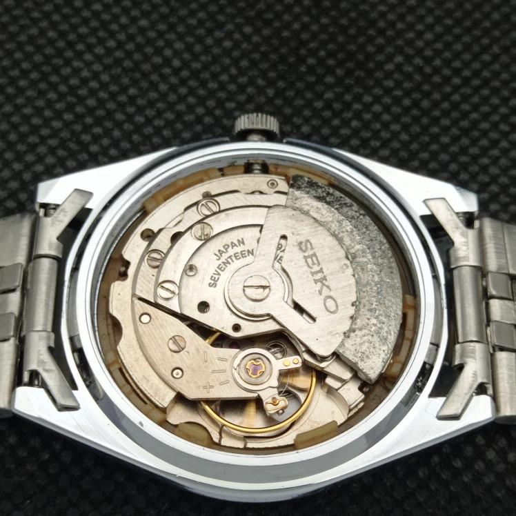 REFURBISHED VINTAGE SEIKO 5 AUTOMATIC 6309A JAPAN MENS ARABIC WATCH A318860-9 Seiko-a318860-1