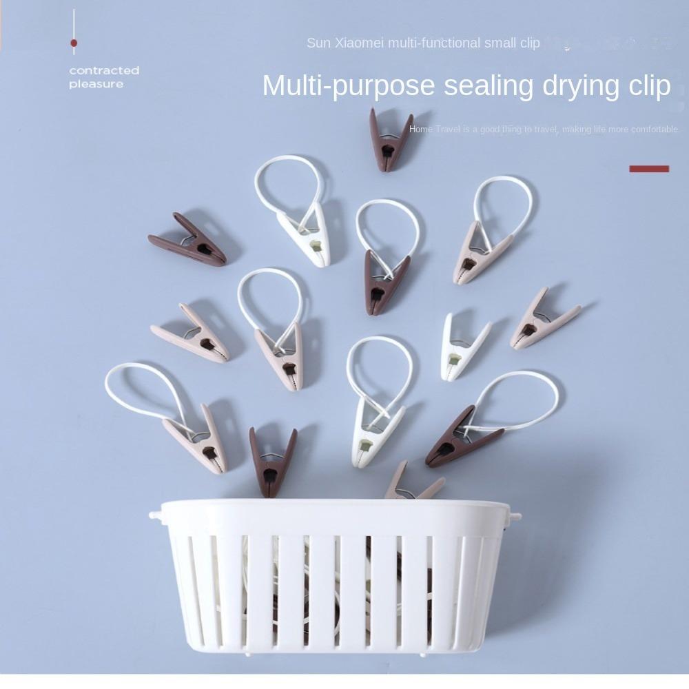 Seal Air Drying Clamp Plastic Food Bag Sealing Clip Practical Plastic Sealing Clip  Clothing