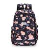 Student School Bag Women Lightweight Backpack Large Capacity Cartoon Print Backpack