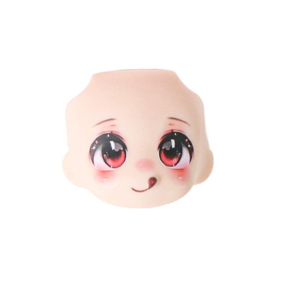 Сменная голова куклы OB11 Лицо младенца Выражение лица 3D Аниме Наклейки Глаза Для головы GSC
