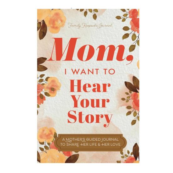 Мама Поделись своей историей Дневник Искусственная кожа Твердый переплет Блокнот Воспоминания о жизни