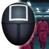 Маска для косплея Calamari Game, реквизит, босс, квадрат, круг, треугольник, узор, полнолицевые маски для вечеринок, ролевые игры, классический костюм