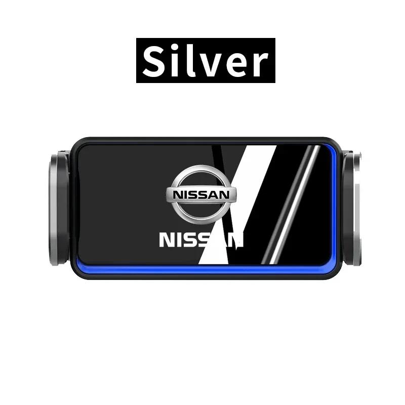 Автомобильный держатель телефона на дефлектор, зажим, аксессуары для интерьера автомобиля для Nissan Nismo Juke Note Versa Almera X-Trail Xterra Qashqai