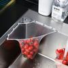 Сетчатый фильтр для раковины Подставка для сушки из нержавеющей стали Фильтр для кухонной раковины Сетчатый мешок Подставка Сетка для отходов Полка Угловой сетчатый фильтр для раковины Новый