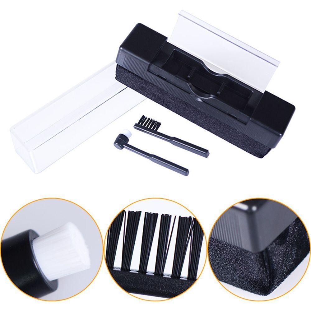 Fiber Player Accessory Phonograph Record Player Cleaning Brush CD Brush Vinyl Record Dust Brush
