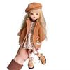 Pretty Dress 30cm Doll Clothes Coat Hat 1/6 BJD Clothes DIY Toy Doll Winter Suit Girl Toy
